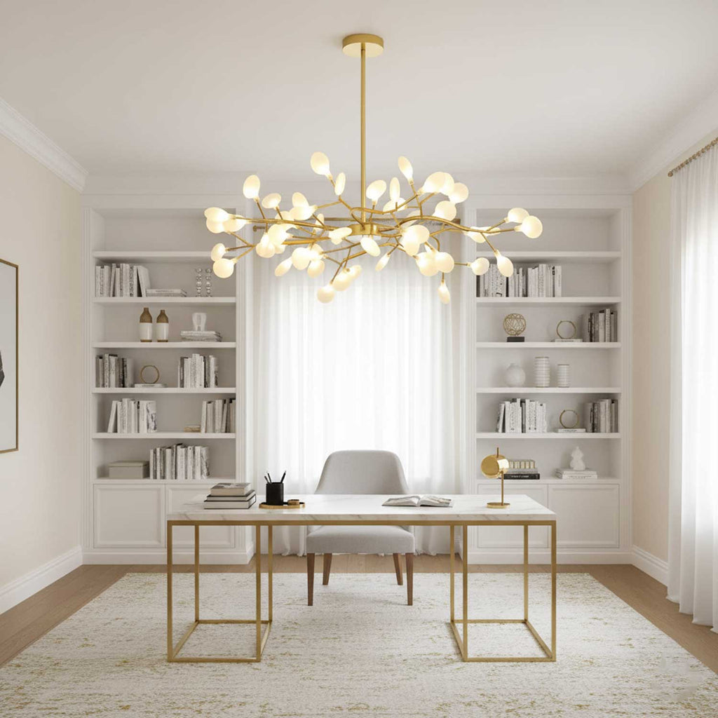 led-firefly-sputnik-chandelier-anzaz-Gold & White-9