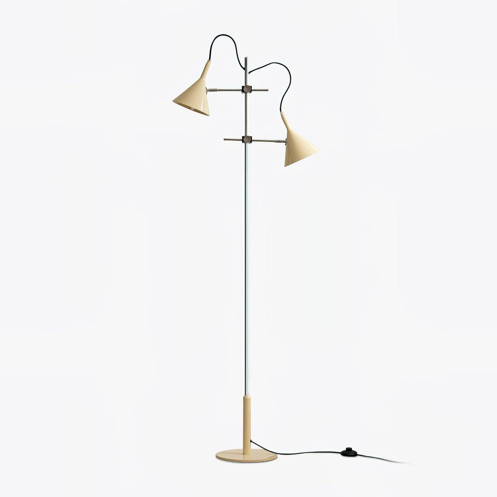 laiton-floor-lamp-anzaz-Chrome＆Beige-1