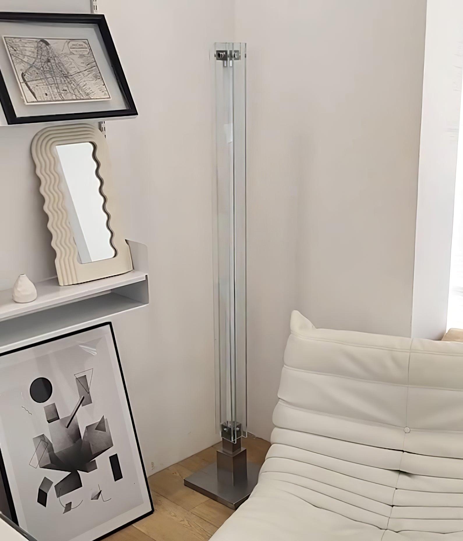 lampadaire-floor-lamp-anzaz-Chrome & Transparent-4