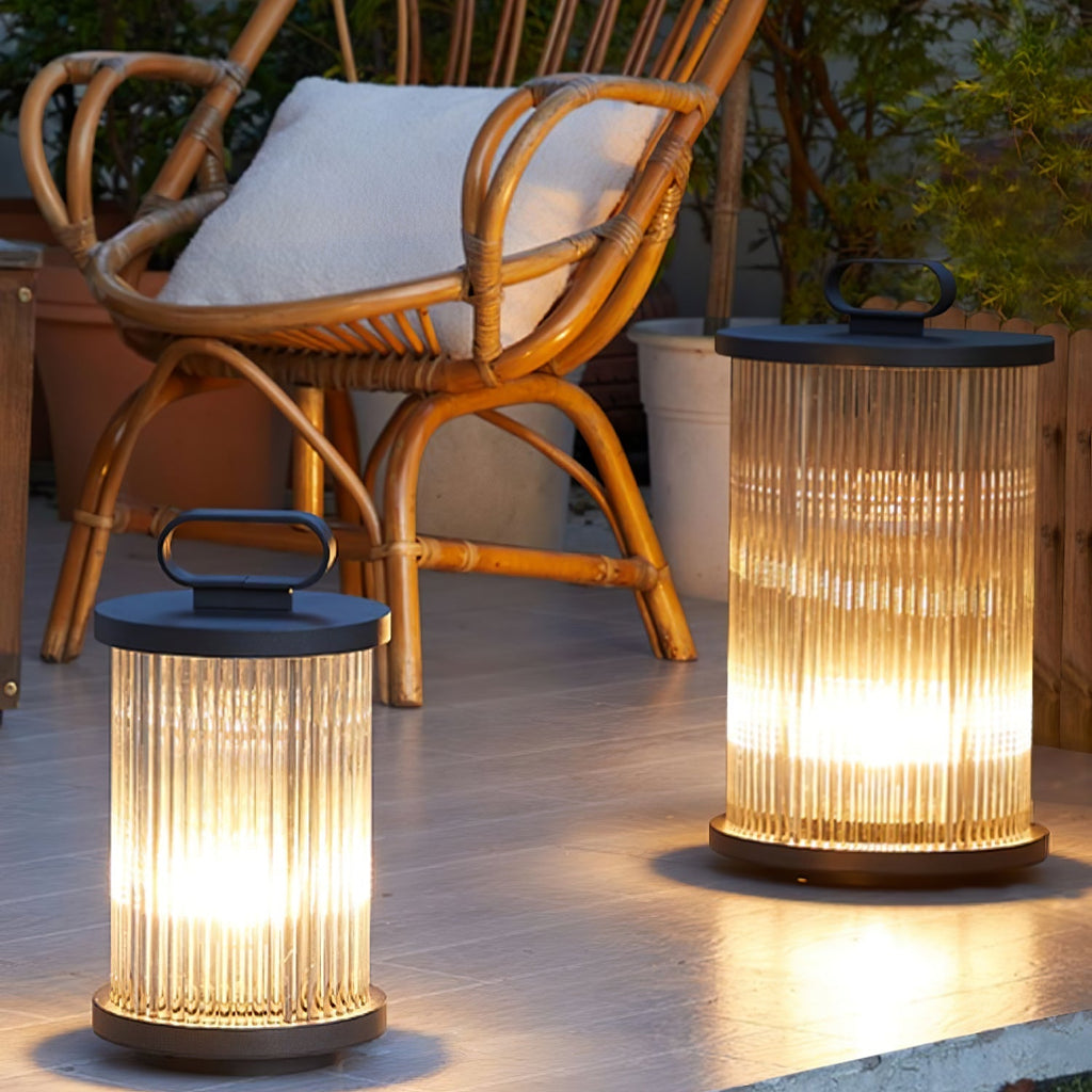 lantern-garden-outdoor-light-anzaz-Black & Clear-3