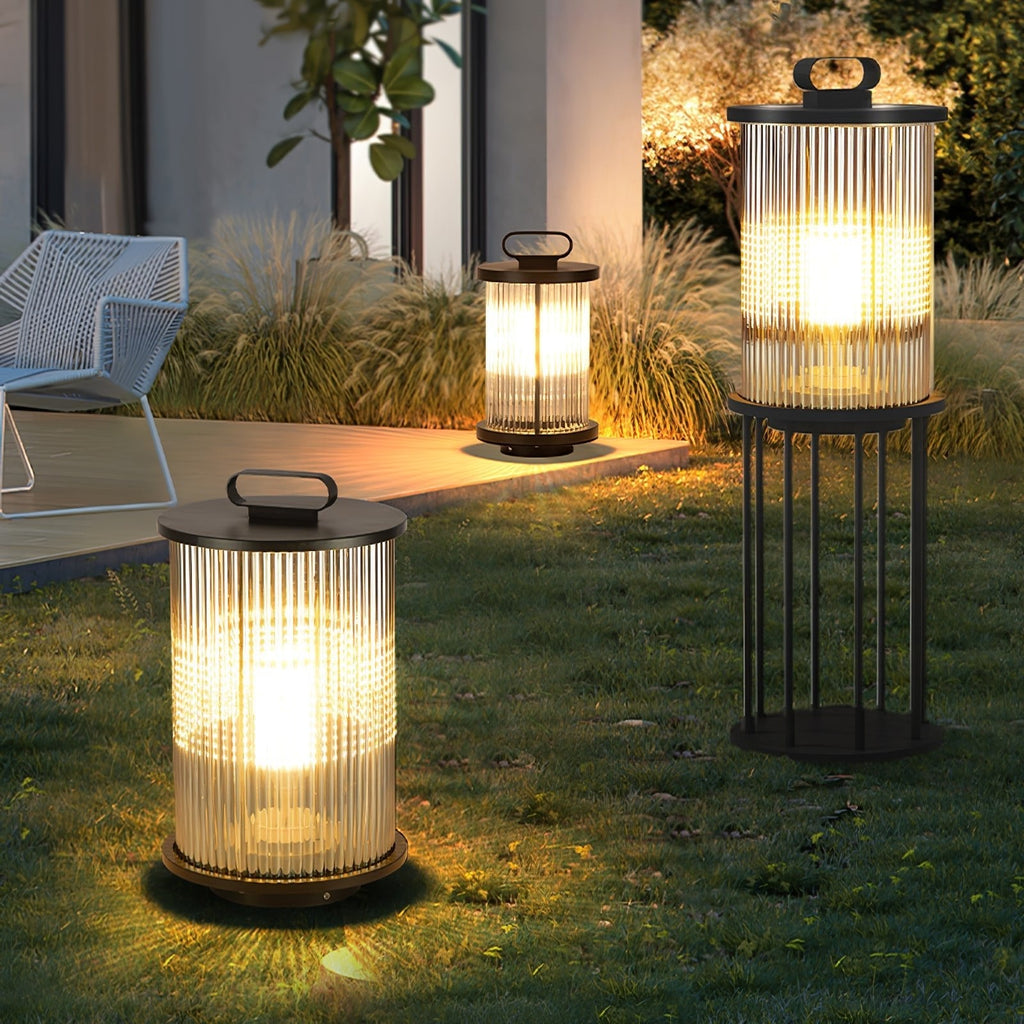 lantern-garden-outdoor-light-anzaz-Black & Clear-2