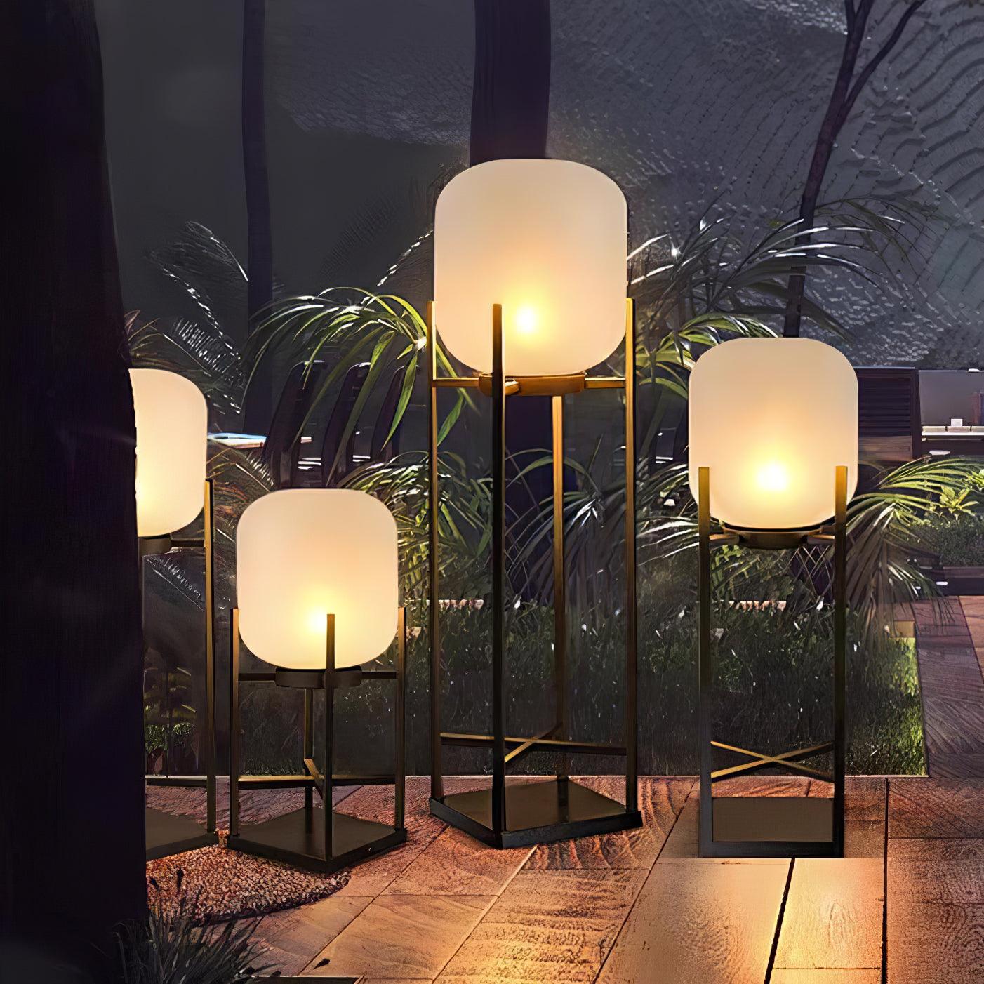 lantern-floor-lamp-anzaz-Black & Frosted white-3