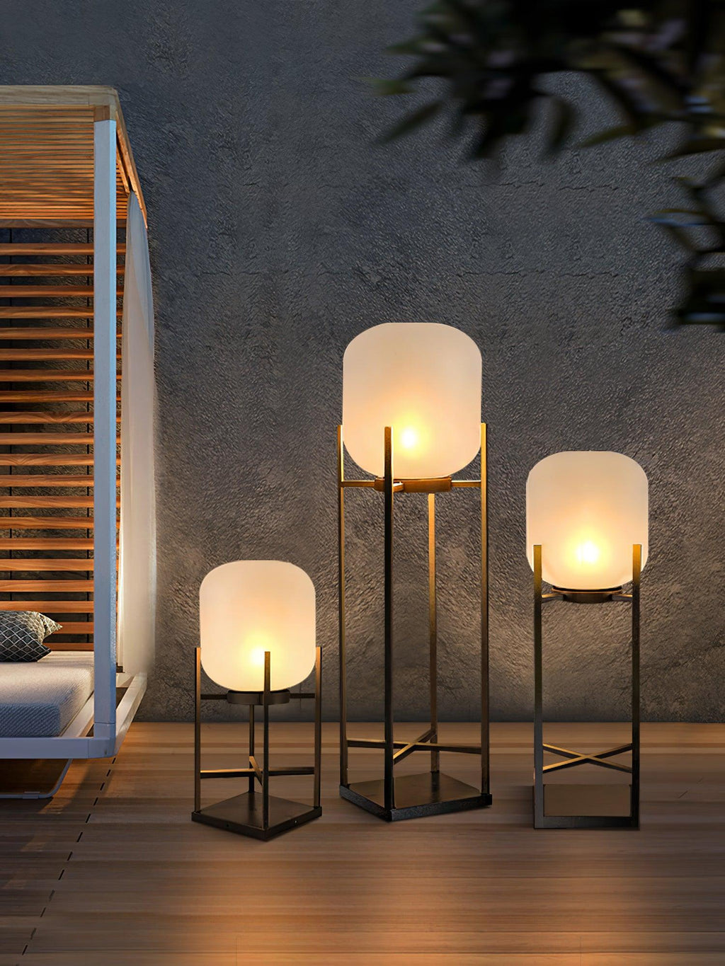 lantern-floor-lamp-anzaz-Black & Frosted white-4