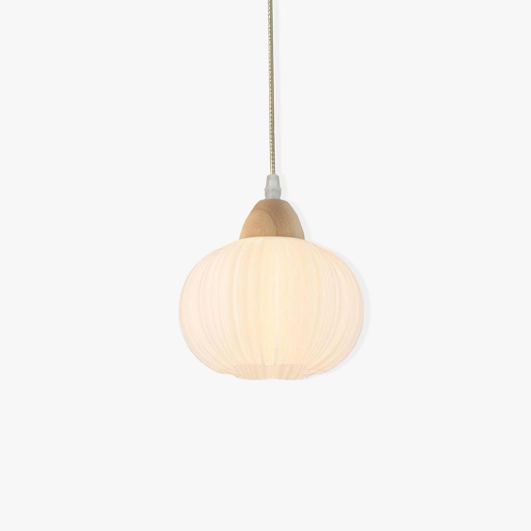 large-flower-bag-pendant-lamp-anzaz-Wood color & White-1