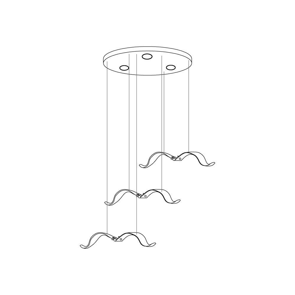 large-seagull-chandelier-anzaz-L 15″ / L 38cm-23
