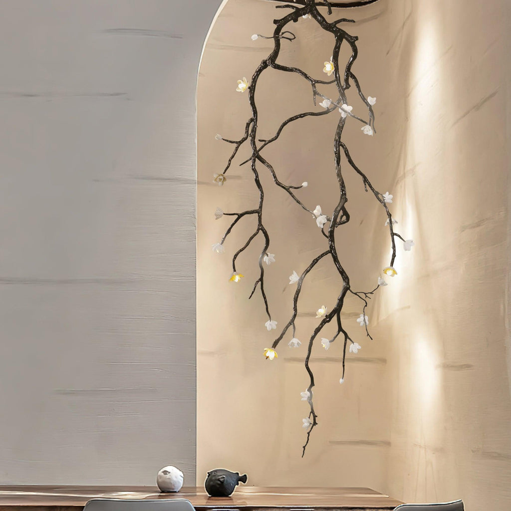 large-long-branch-flower-chandelier-anzaz-Brass stained black-2