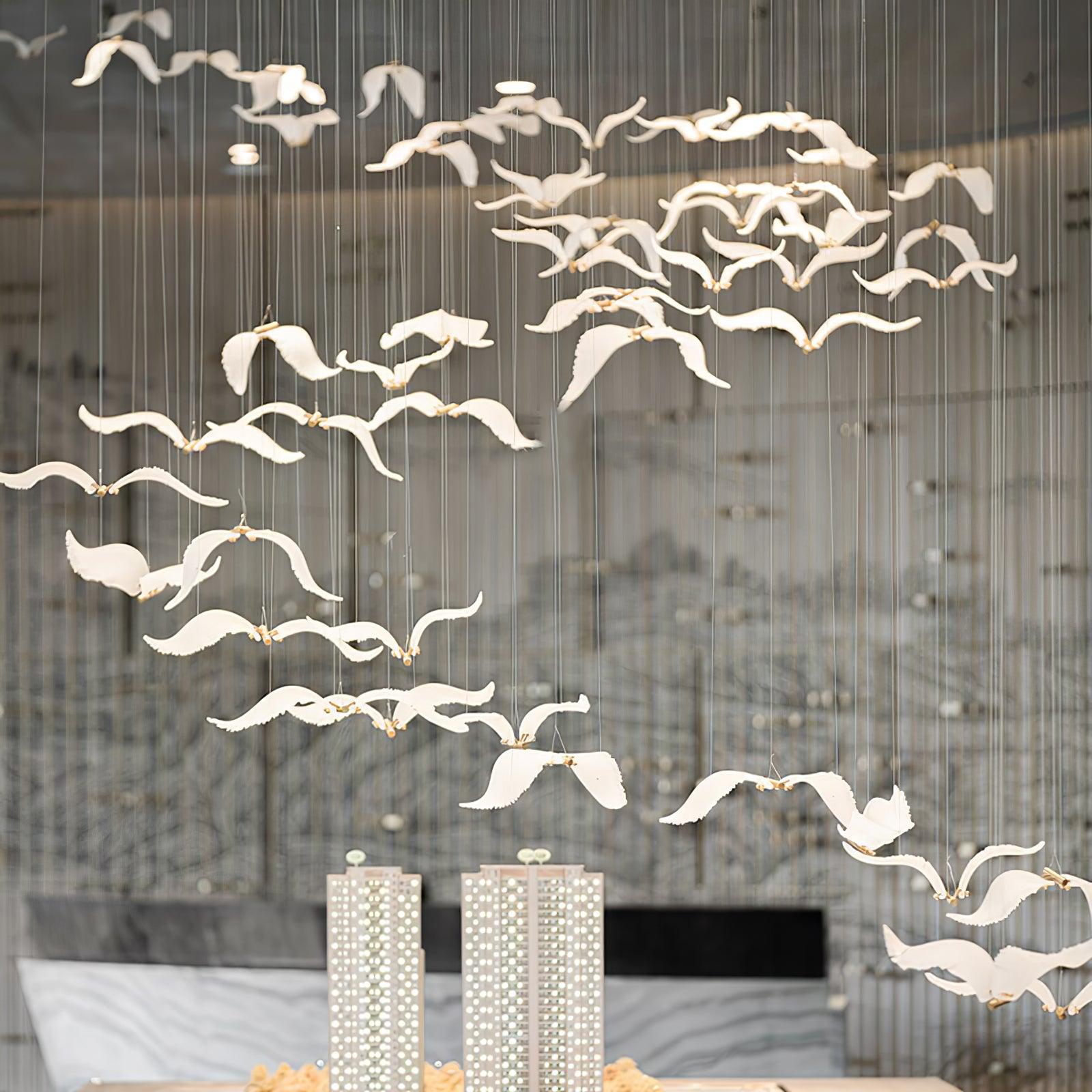 large-seagull-chandelier-anzaz-L 11.8″ / L 30cm-6