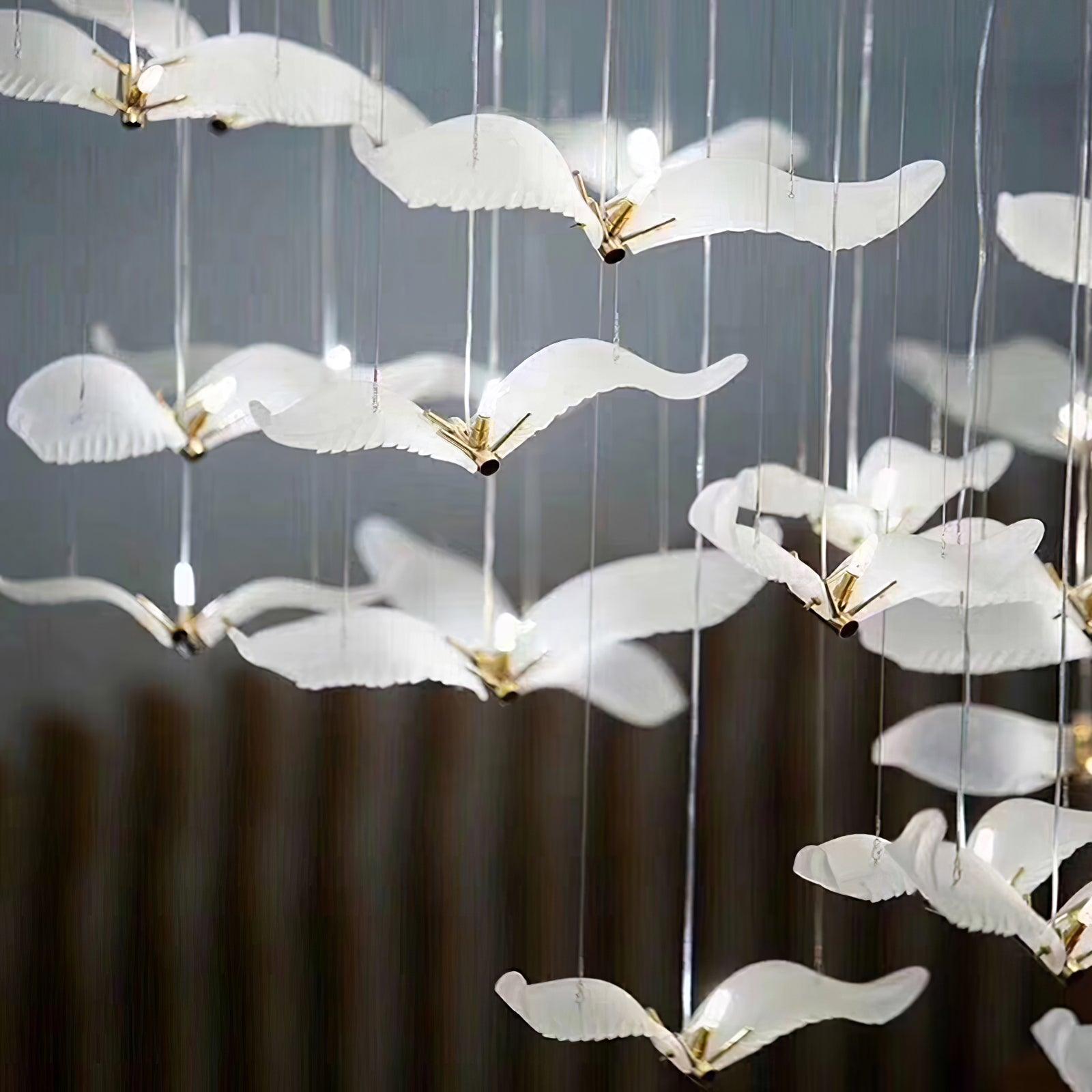large-seagull-chandelier-anzaz-L 11.8″ / L 30cm-5