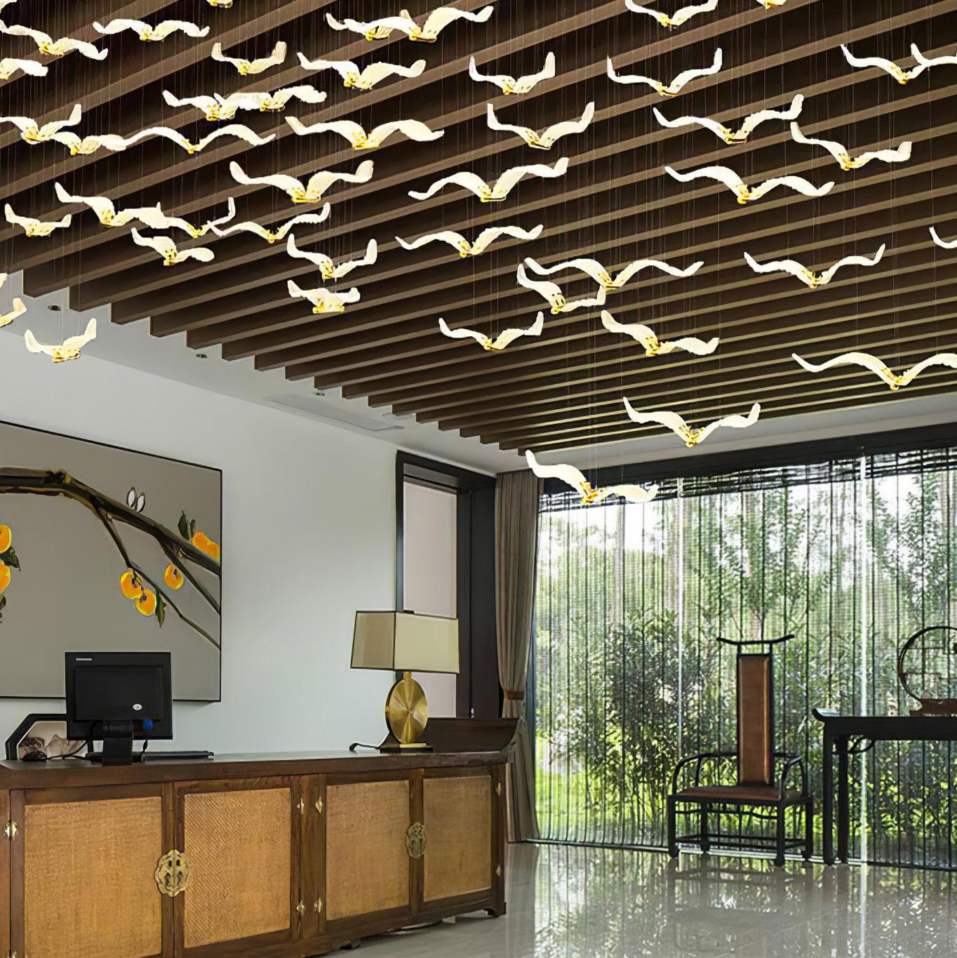 large-seagull-chandelier-anzaz-L 11.8″ / L 30cm-10