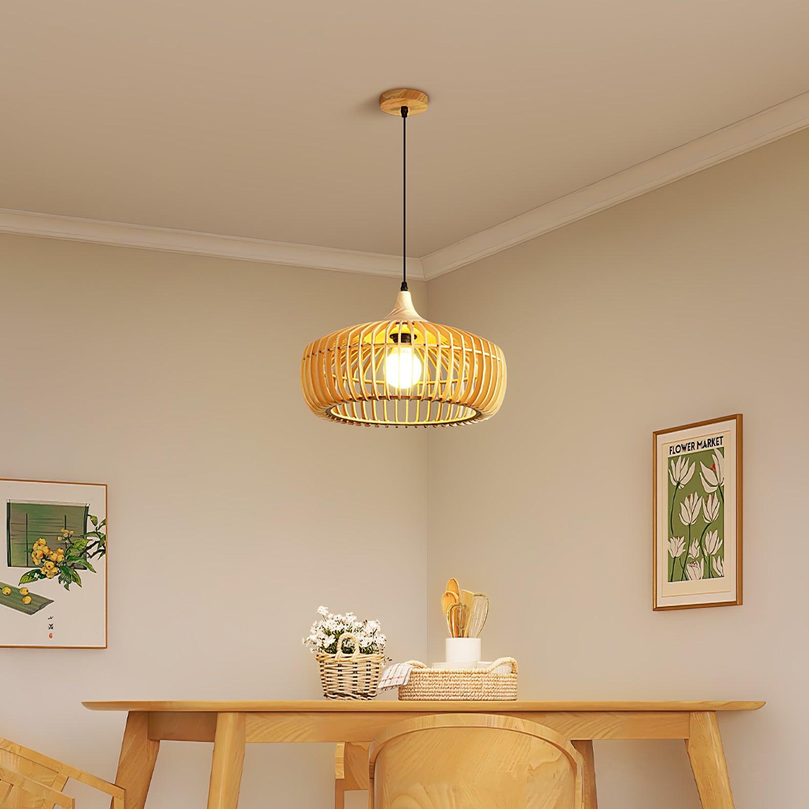 lattice-nest-wooden-pendant-lamp-anzaz-Walnut wood-3