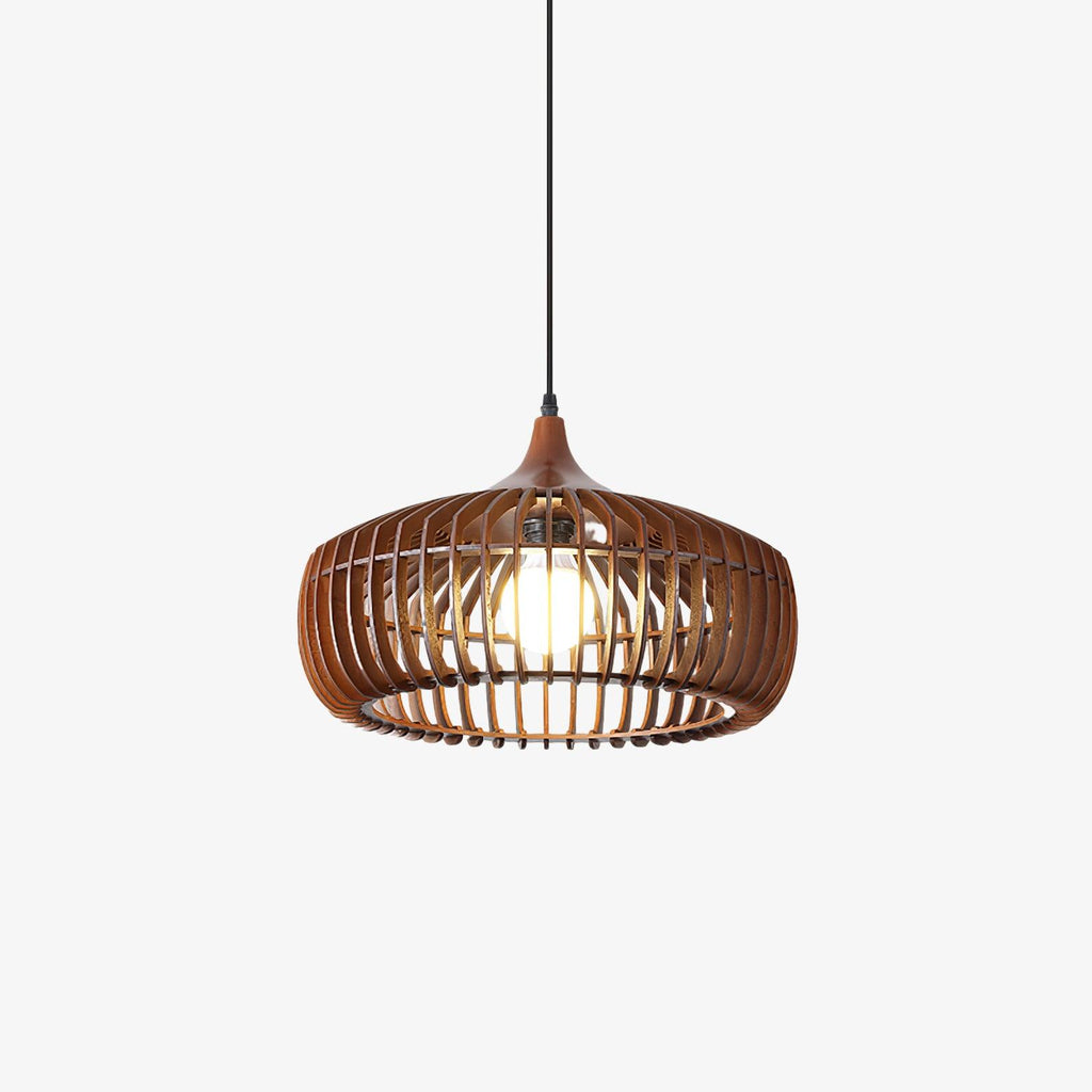 lattice-nest-wooden-pendant-lamp-anzaz-Walnut wood-1