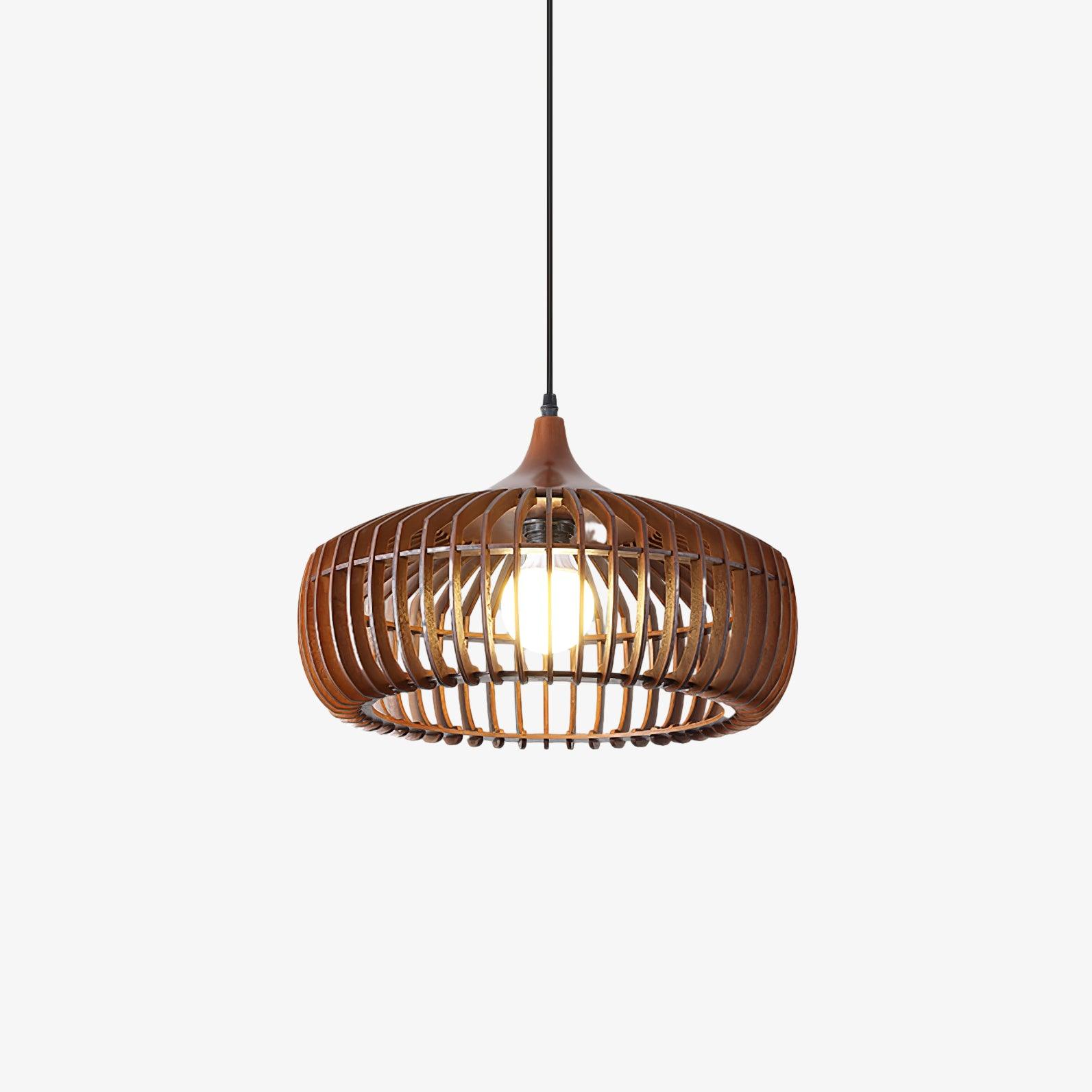 lattice-nest-wooden-pendant-lamp-anzaz-Walnut wood-1