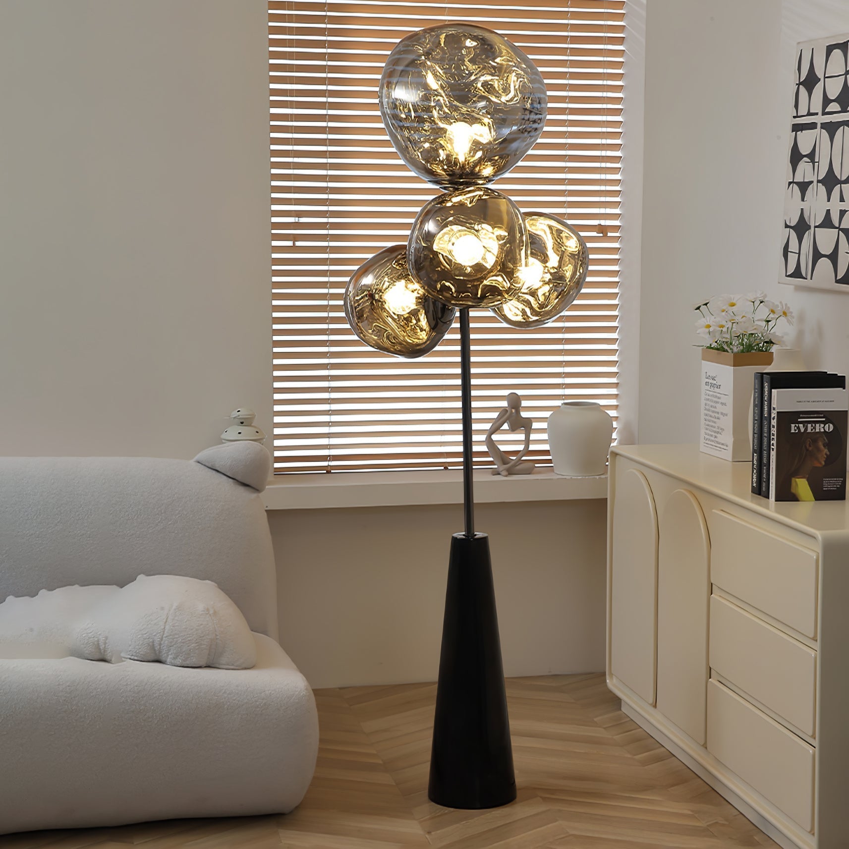 lava-column-floor-lamp-anzaz-Smoke gray+Black-3