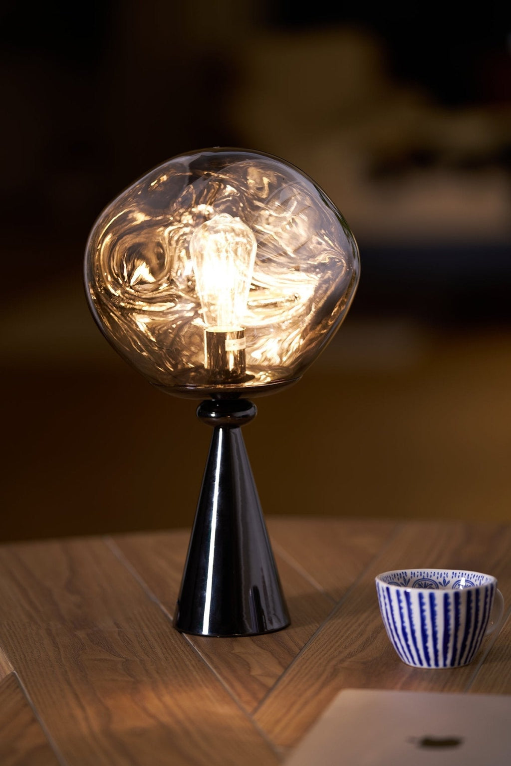lava-cone-table-lamp-anzaz-Chrome & Smoke gray-7