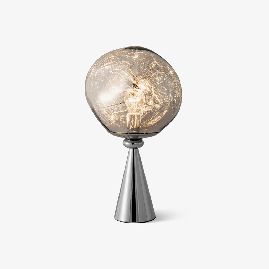 lava-cone-table-lamp-anzaz-Chrome & Silver-1