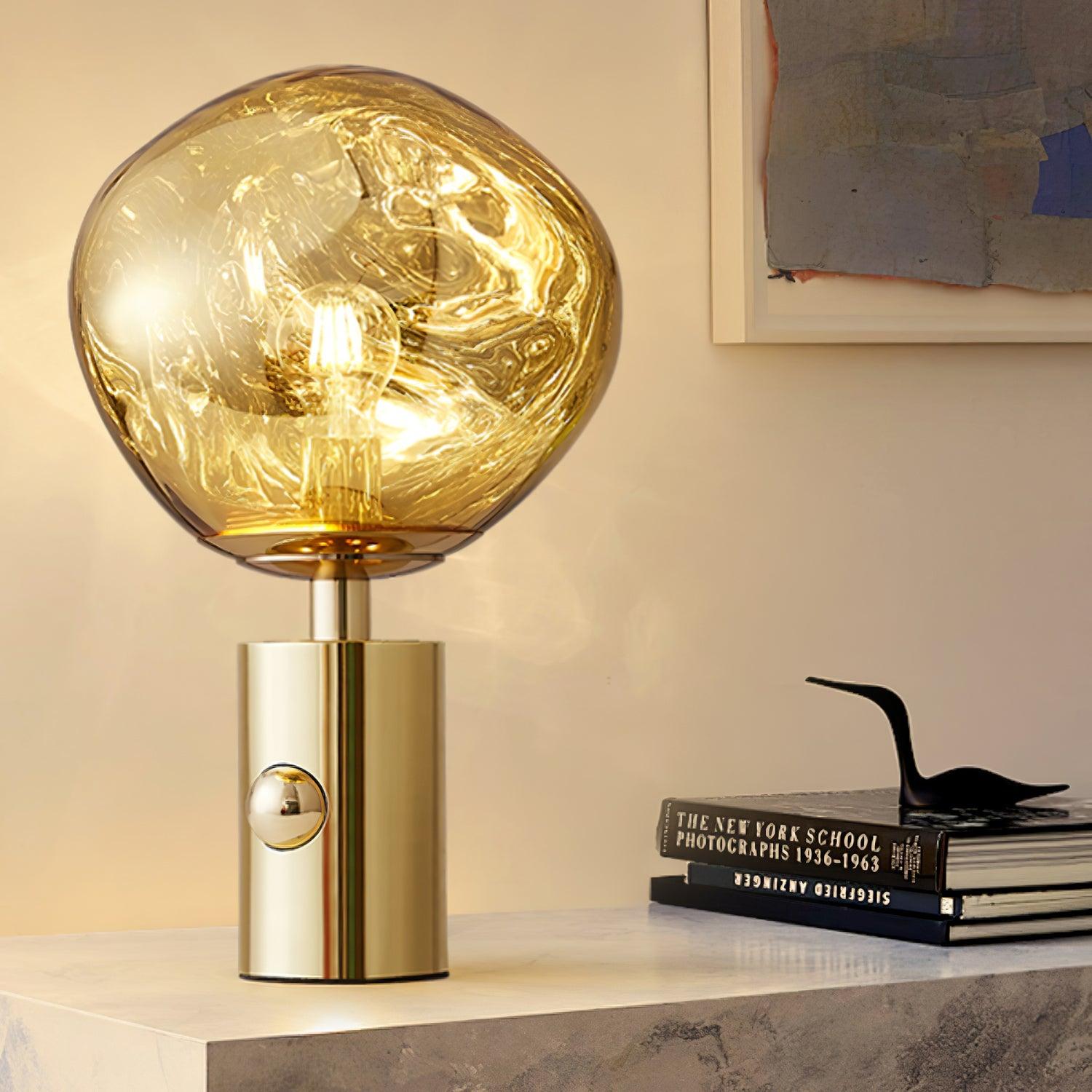 lava-table-lamp-anzaz-Rose Gold-3