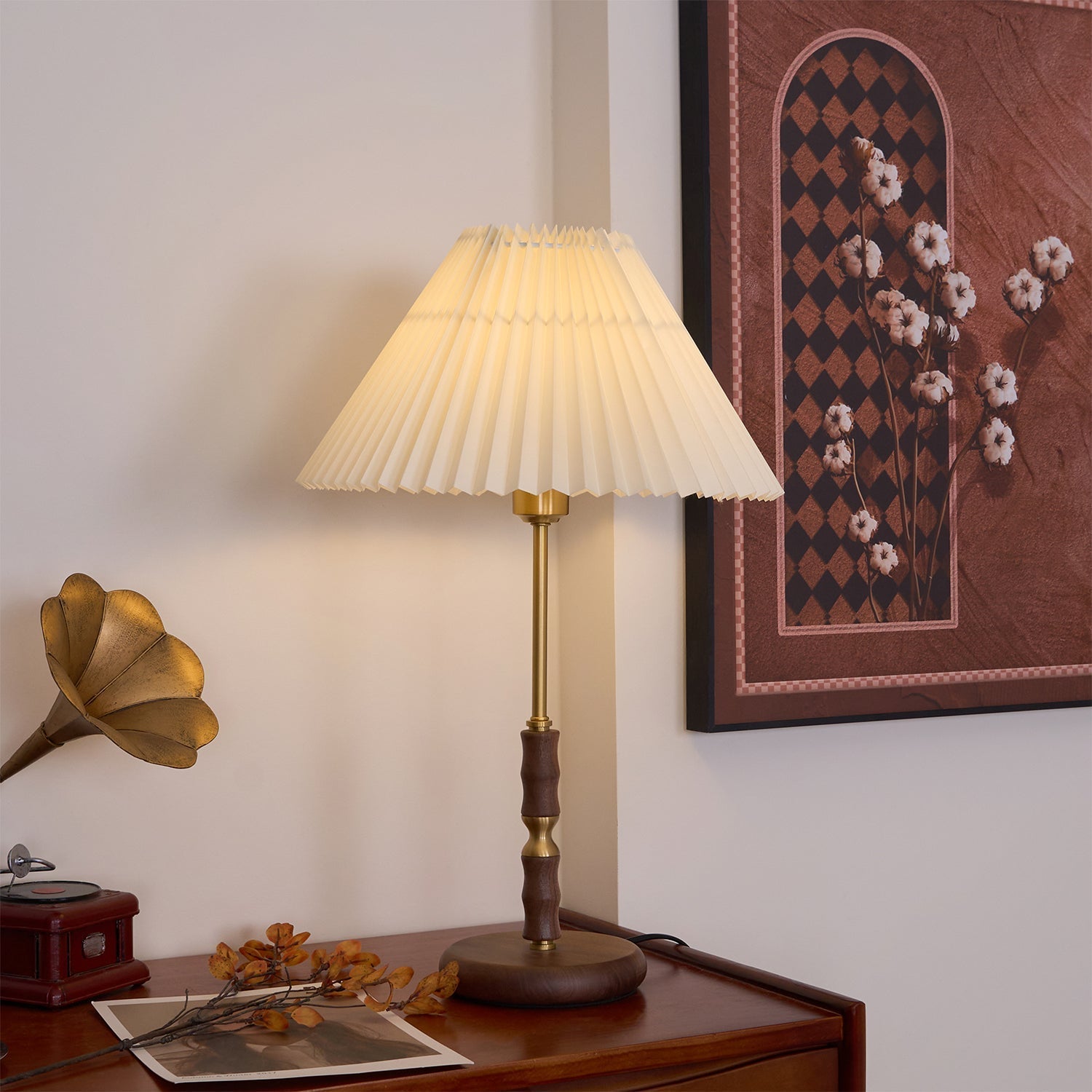 le-klint-table-lamp-anzaz-Walnut color & White-2
