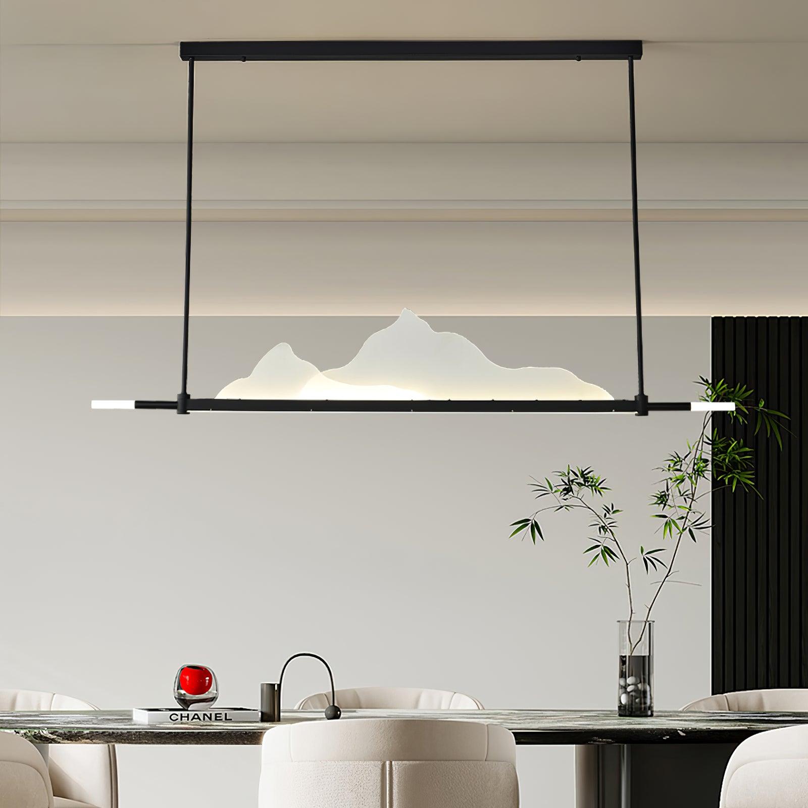 leah-mountains-pendant-light-anzaz-Black & White-2