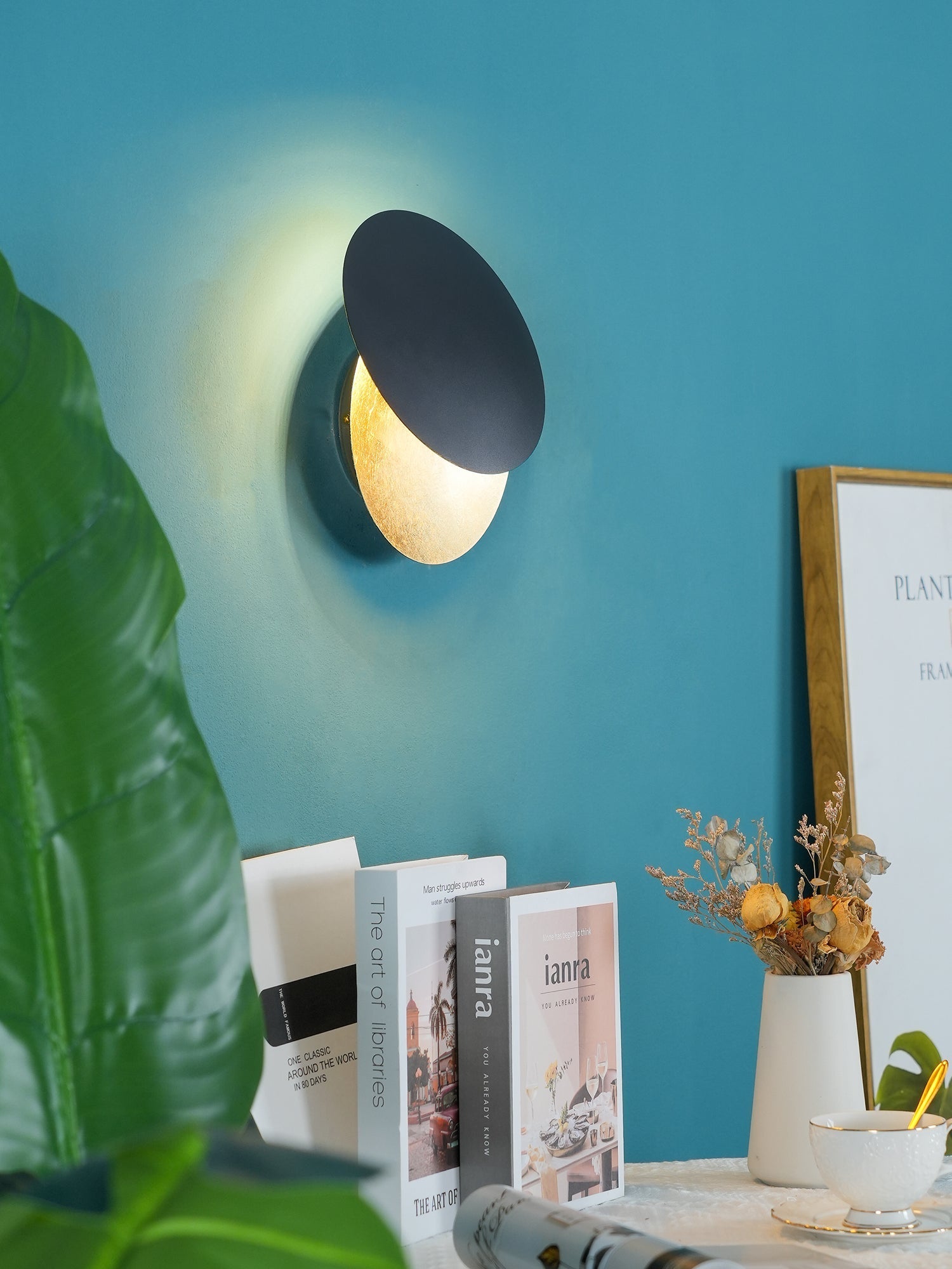 giorgio-wall-lamp-anzaz-Black & Bronze-12