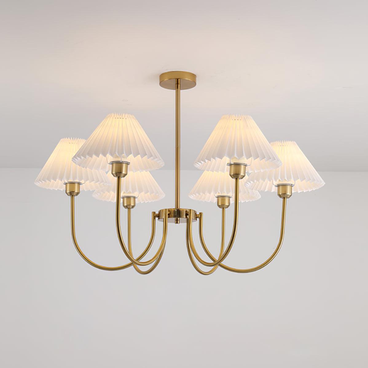 lenore-pleated-chandelier-anzaz-Gold-3
