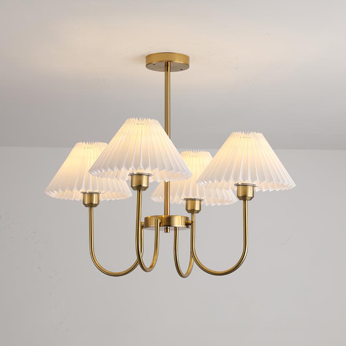 lenore-pleated-chandelier-anzaz-Gold-4