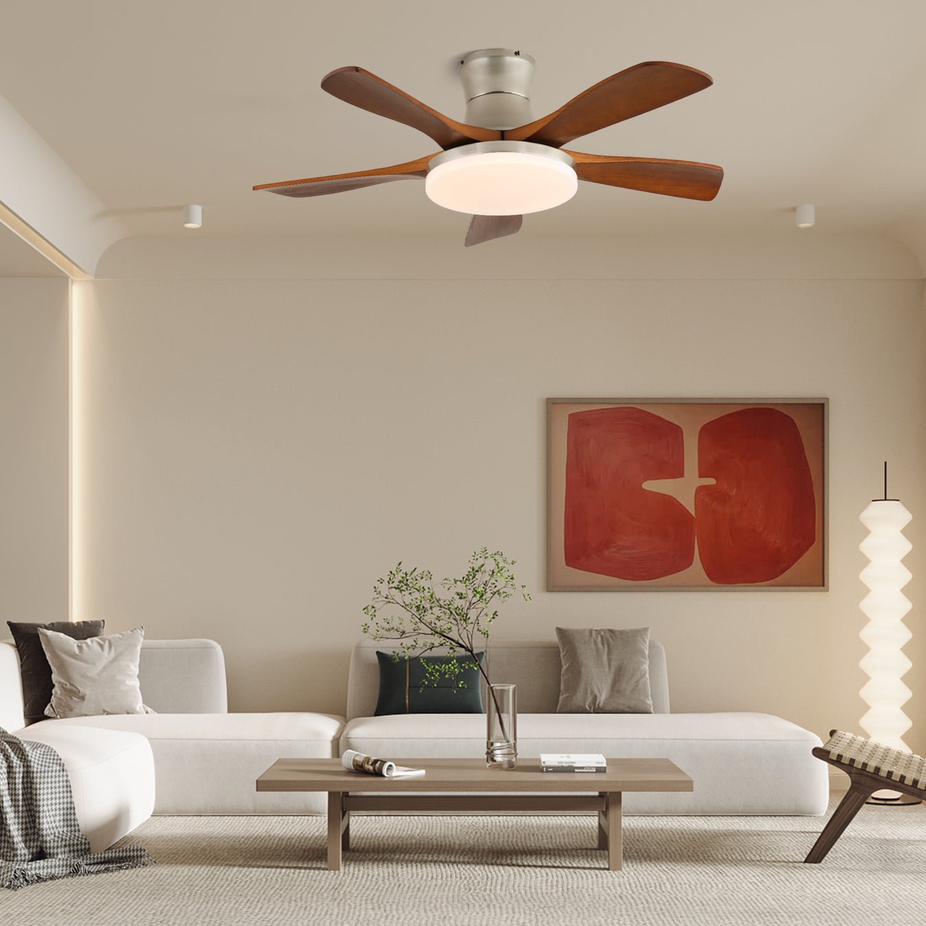 liam-ceiling-fan-light-anzaz-Nickel & Walnut Wood-3