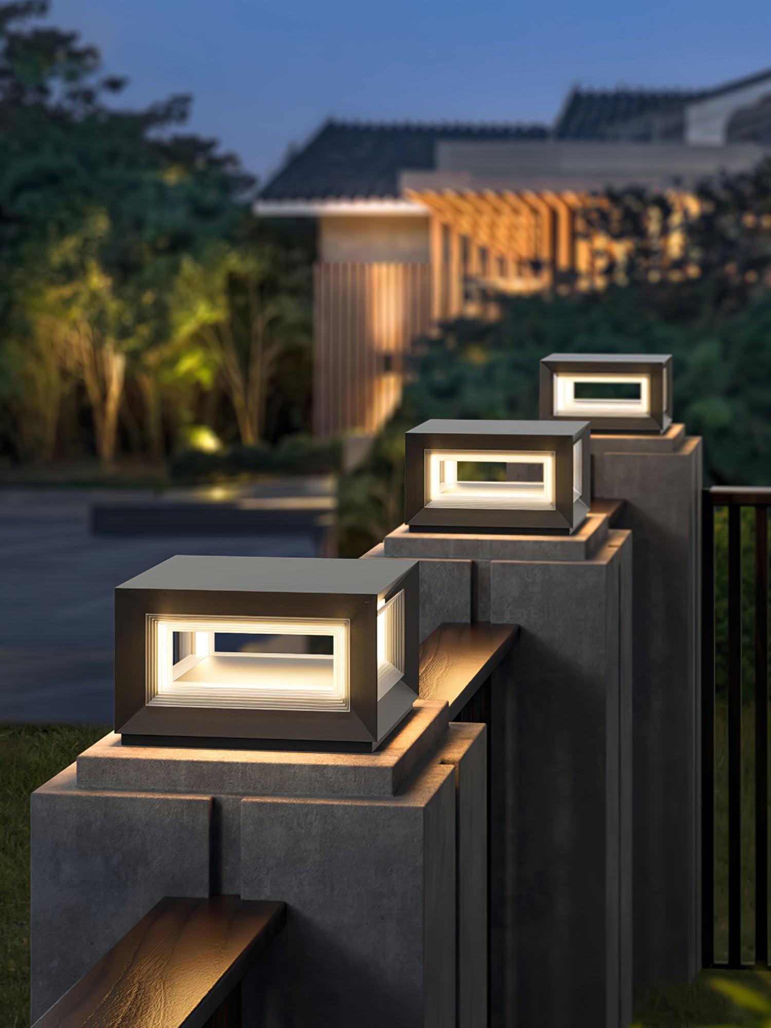 light-cube-outdoor-post-light-anzaz-Model B: Solar-Powered Version-10