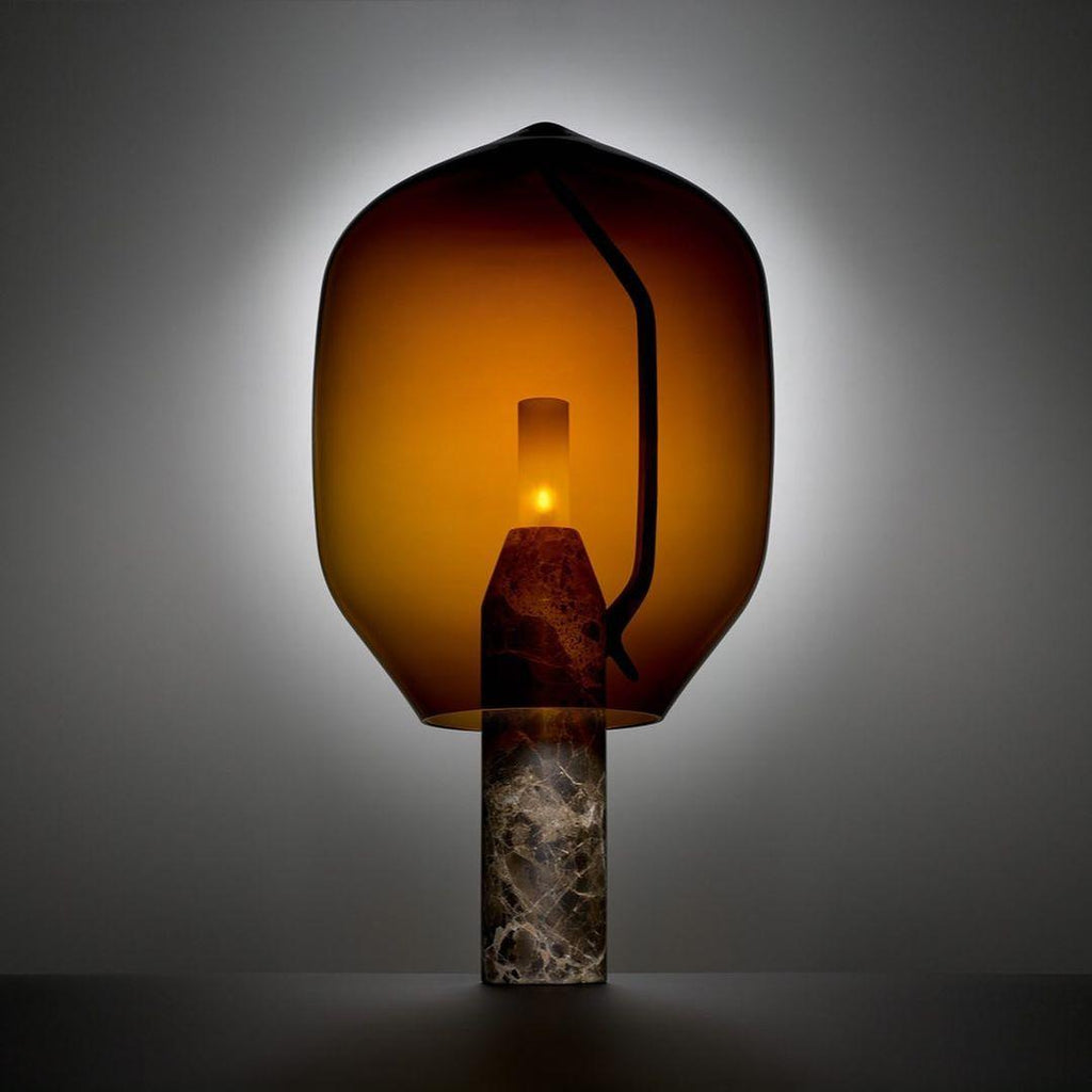 lighthouse-table-lamp-anzaz-White Marble & Amber Glass-12