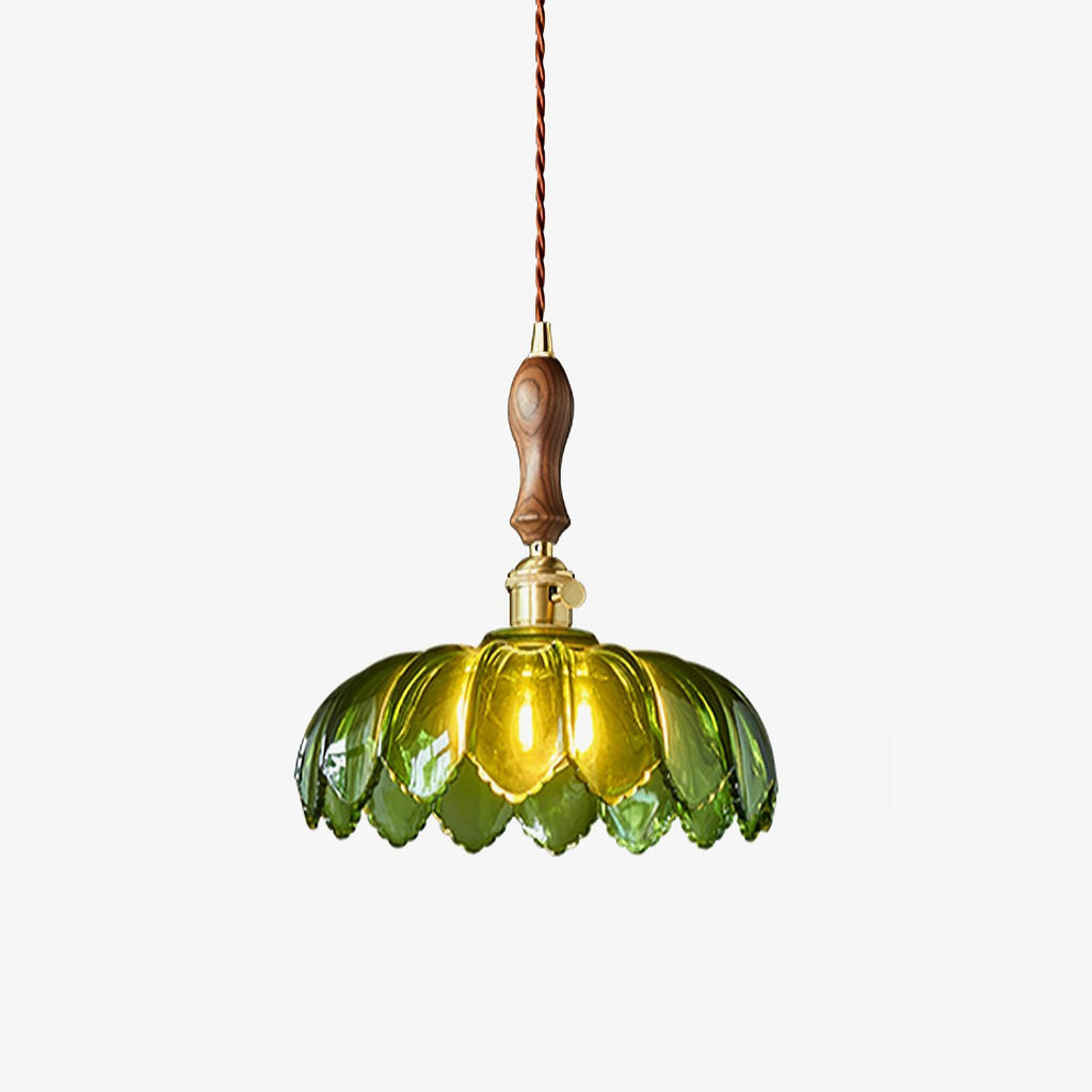 lila-petal-pendant-lamp-anzaz-Green & Gold-1