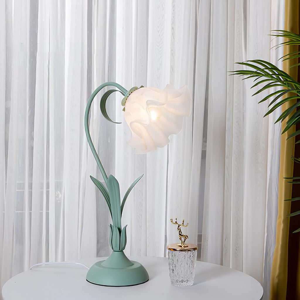 lily-of-the-valley-table-lamp-anzaz-Green & White-2