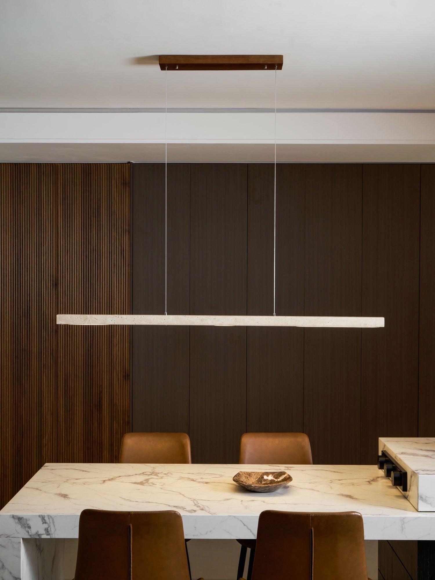 linear-travertine-pendant-lamp-anzaz-Walnut Wood & Yellow Travertine-9