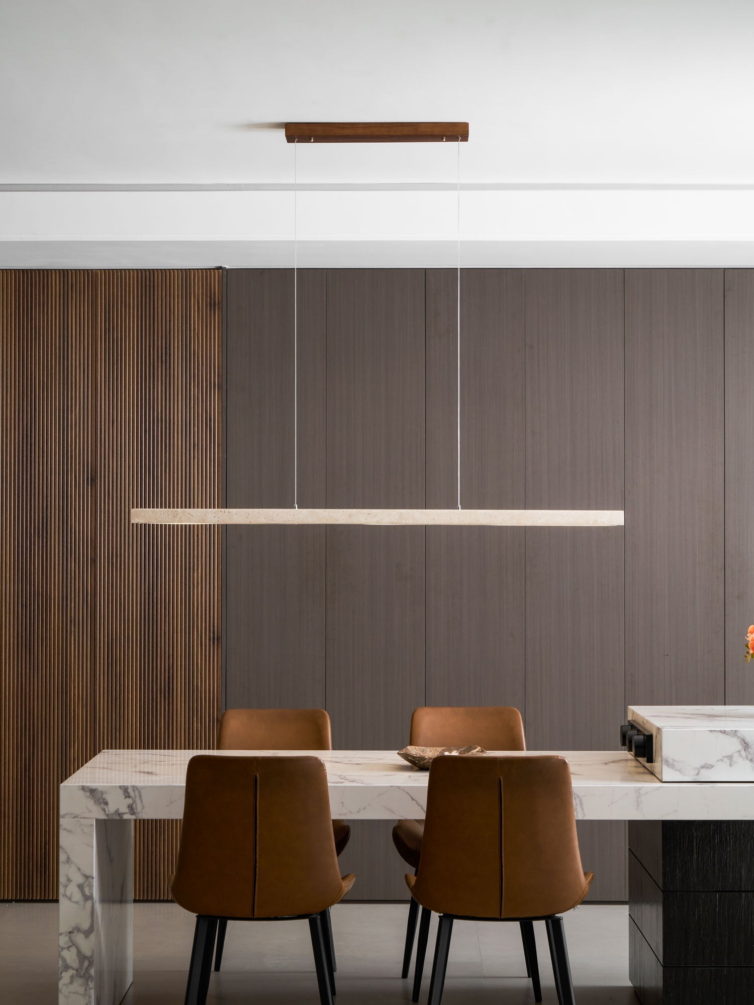 linear-travertine-pendant-lamp-anzaz-Walnut Wood & Yellow Travertine-13