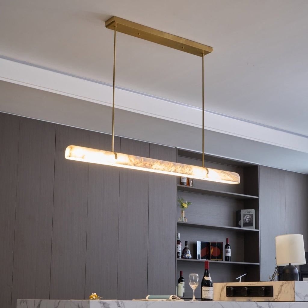 linear-alabaster-chandelier-anzaz-Brass & White-3