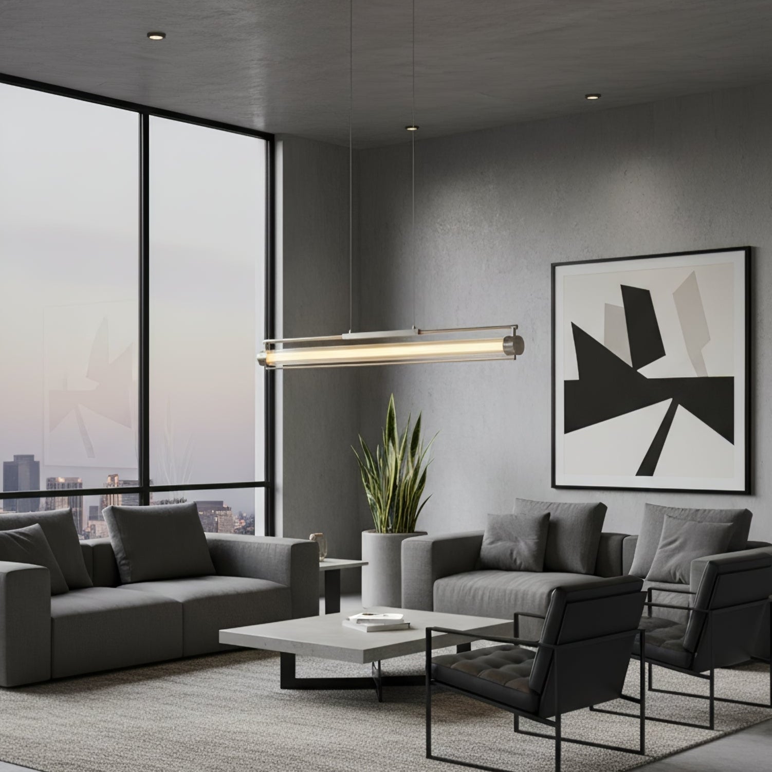 linear-tube-linear-pendant-anzaz-Nickel & White-4