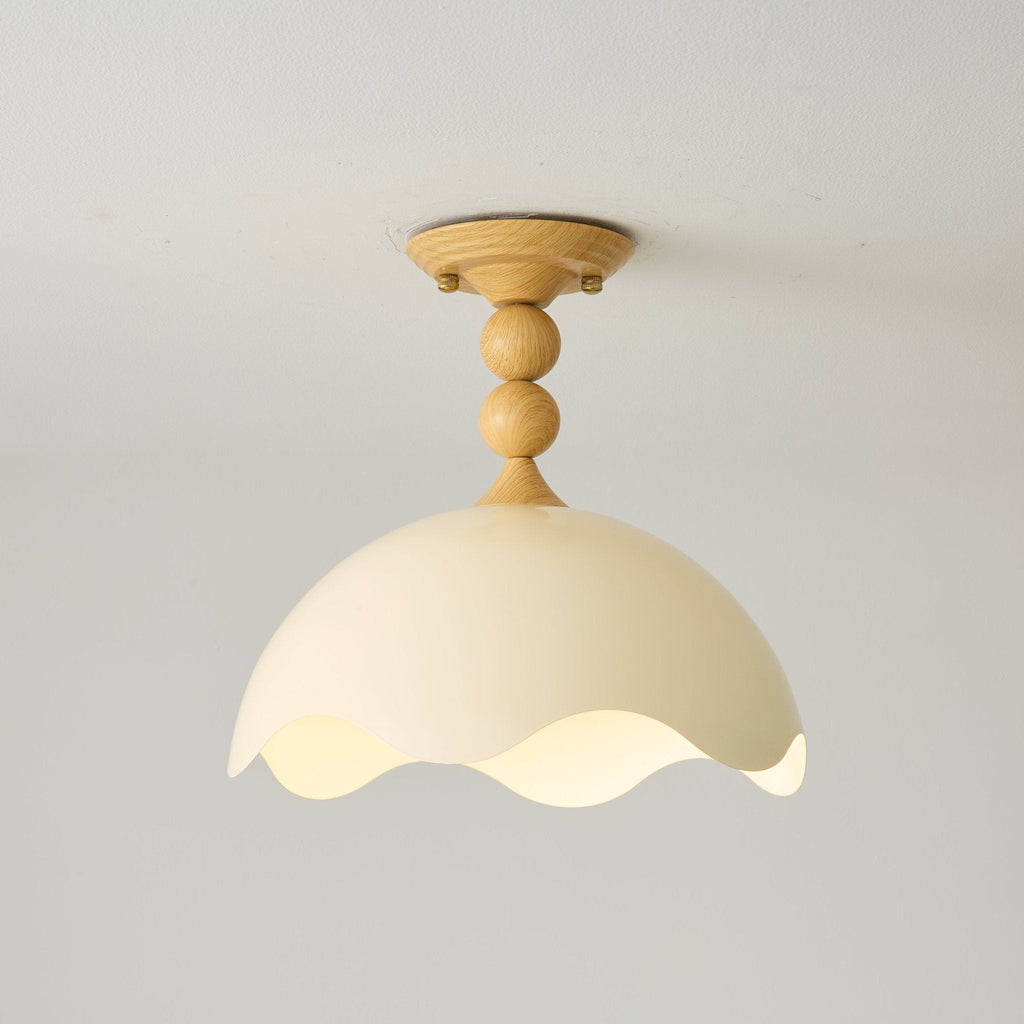 liora-scallop-ceiling-light-anzaz-Nature Wood Grain Hydrographics & Beige-8