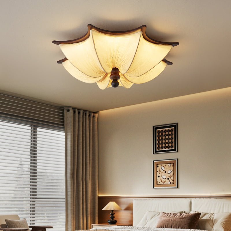 liorin-fabric-ceiling-light-anzaz-Walnut Wood Color & Beige-2