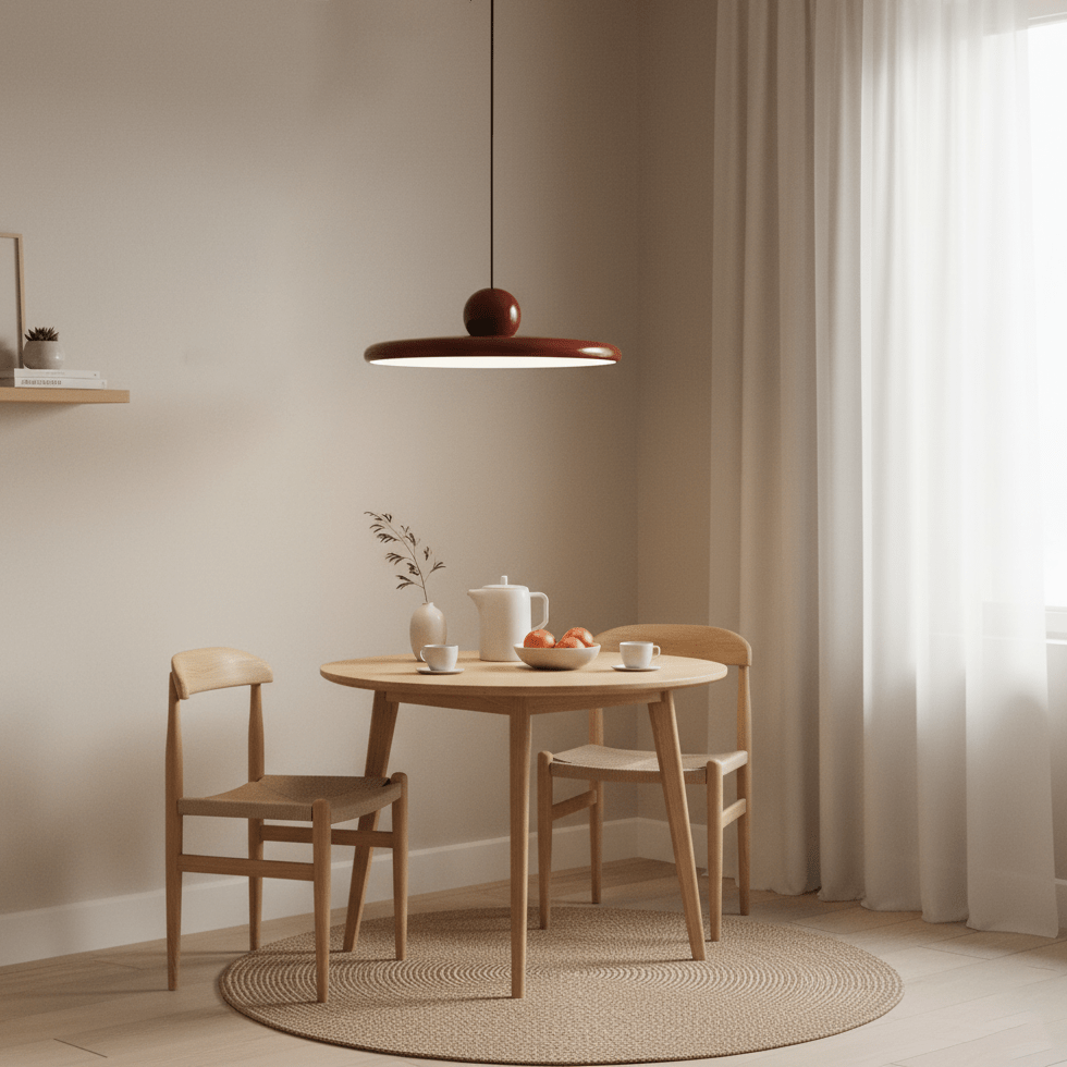 lola-pendant-swag-light-anzaz-Red & Beige / Warm Light-3