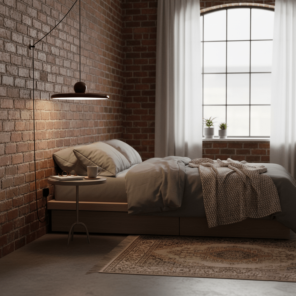 lola-pendant-swag-light-anzaz-Red & Beige / Warm Light-4