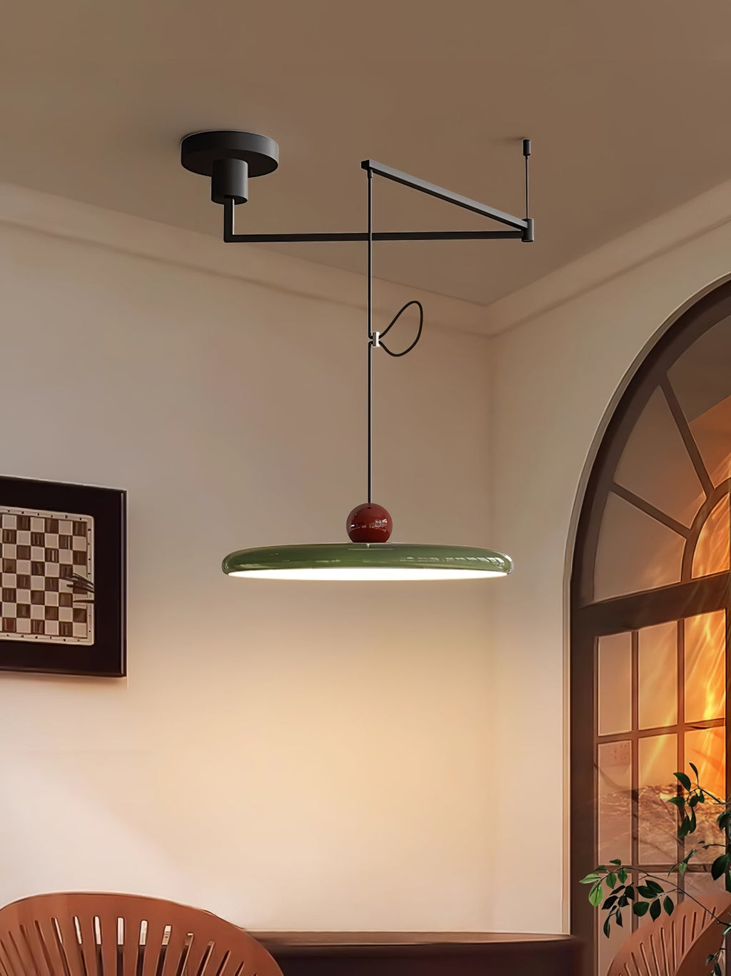 lola-swing-arm-pendant-lamp-anzaz-Drak Red-23
