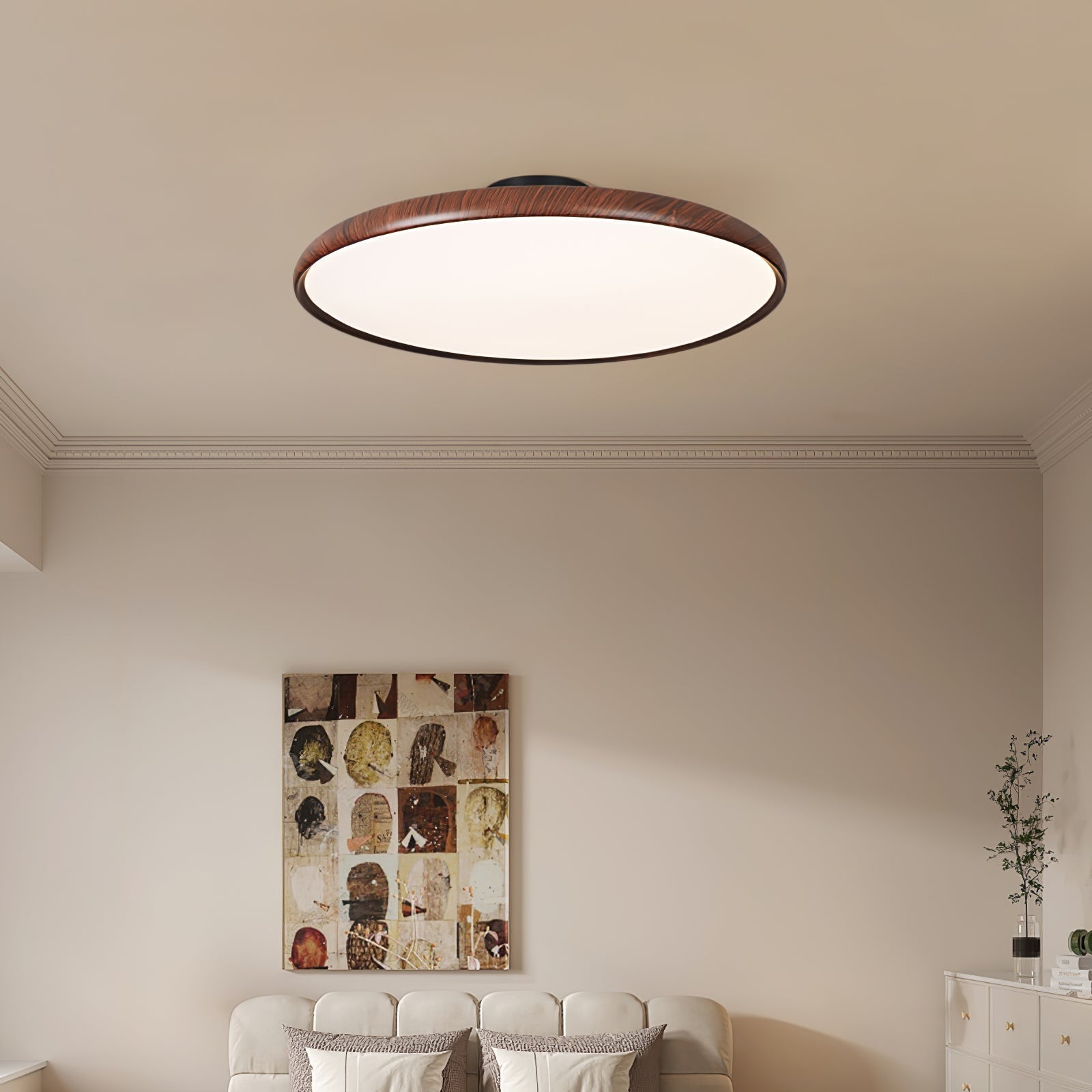 lola-wood-grain-ceiling-lamp-anzaz-Water Transfer Printing Walnut Wood Grain-4