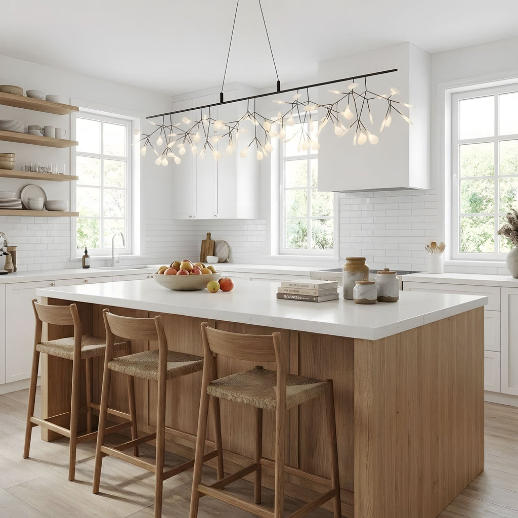 long-style-firefly-led-chandelier-anzaz-Rose gold & Cool Light-7
