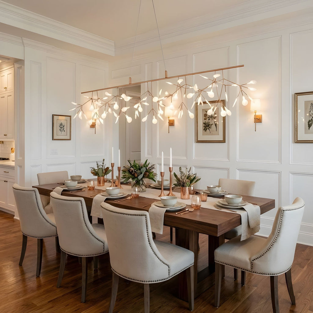 long-style-firefly-led-chandelier-anzaz-Rose gold & Warm Light-6