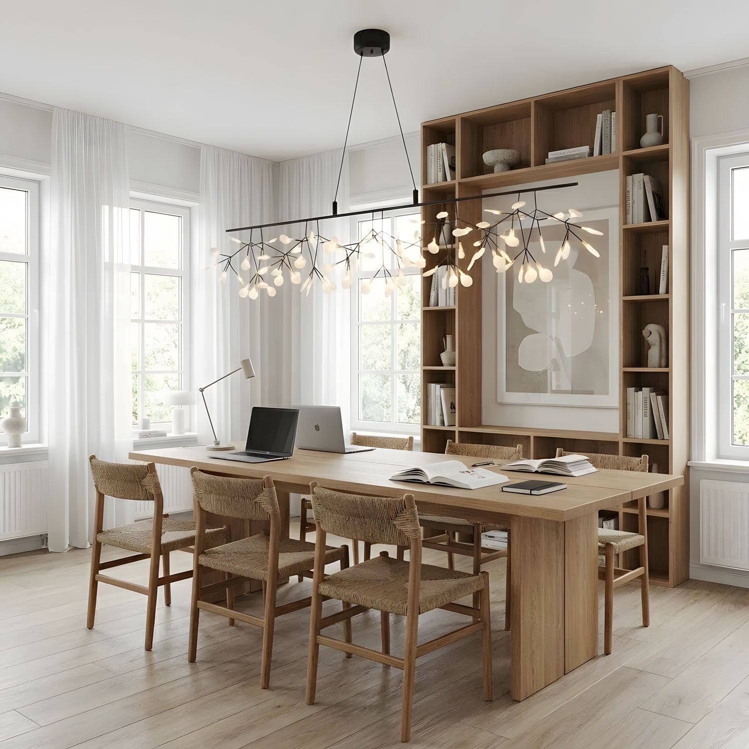 long-style-firefly-led-chandelier-anzaz-White & Warm Light-10