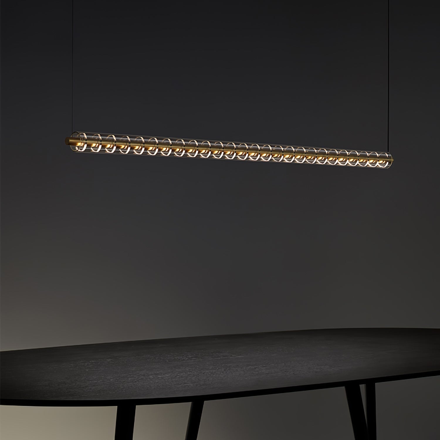loop-pendant-lamp-anzaz-Black & Clear-2