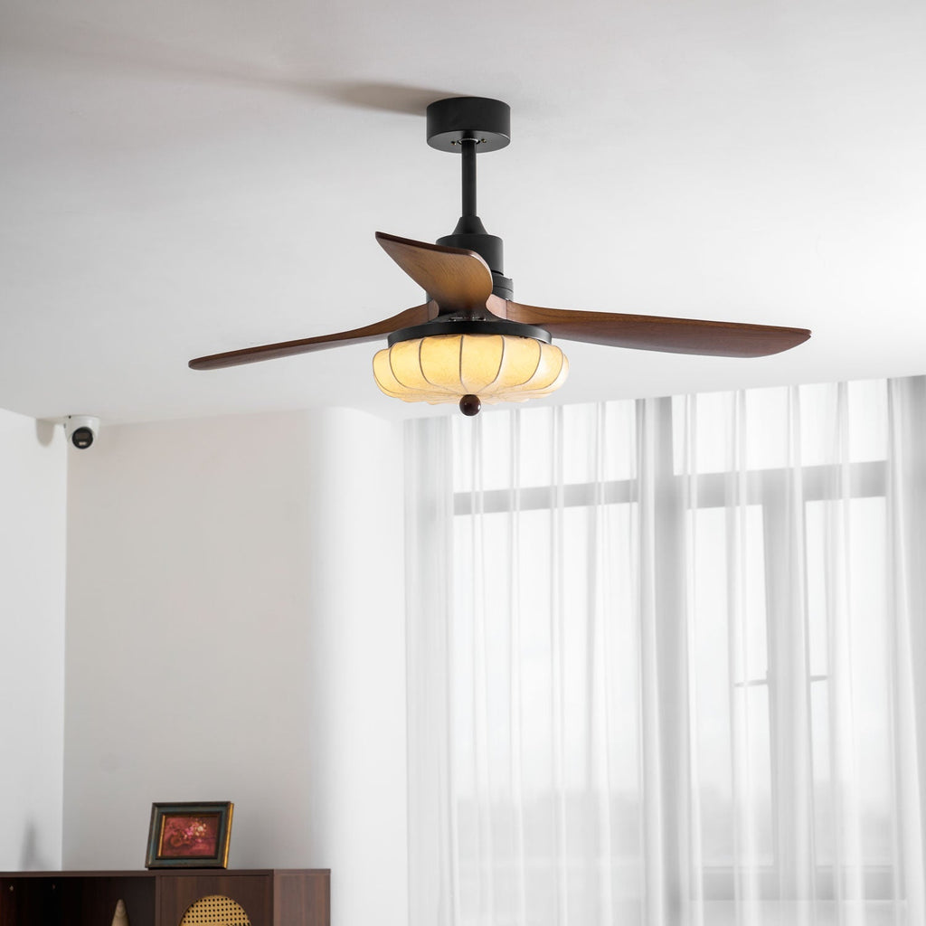 lotus-bloom-ceiling-fan-light-anzaz-Walnut Wood & Black & White-14