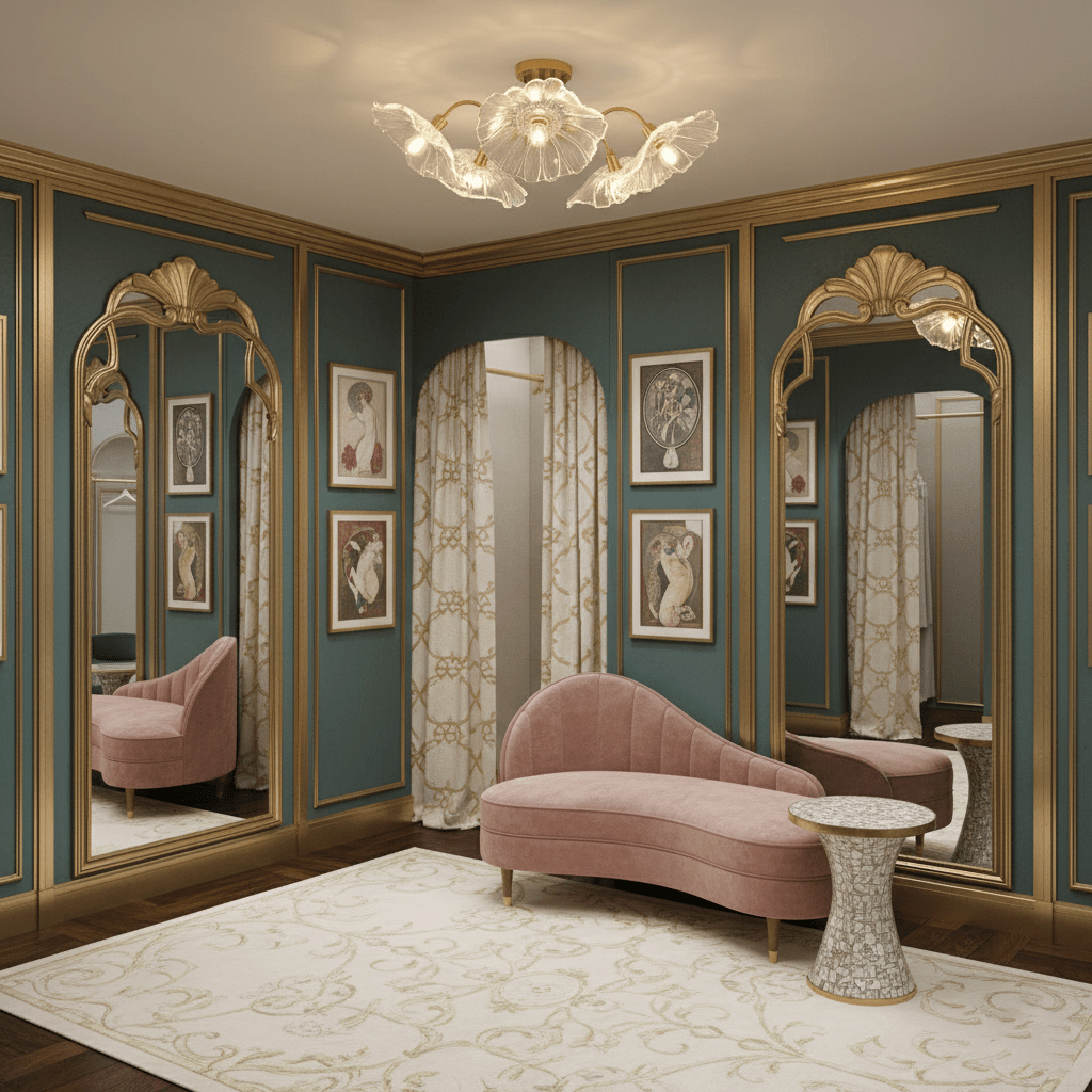 lotus-leaf-glass-ceiling-lamp-anzaz-Gold+Pink-4