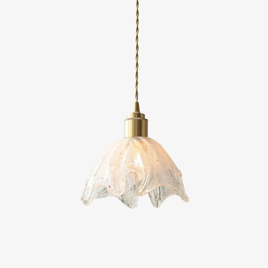 lotus-crystal-small-pendant-light-anzaz-Brass & Translucent-1