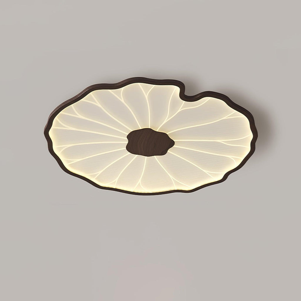 lotus-leaf-acrylic-ceiling-lamp-anzaz-Hydrographic Walnut Wood Grain Finish-20