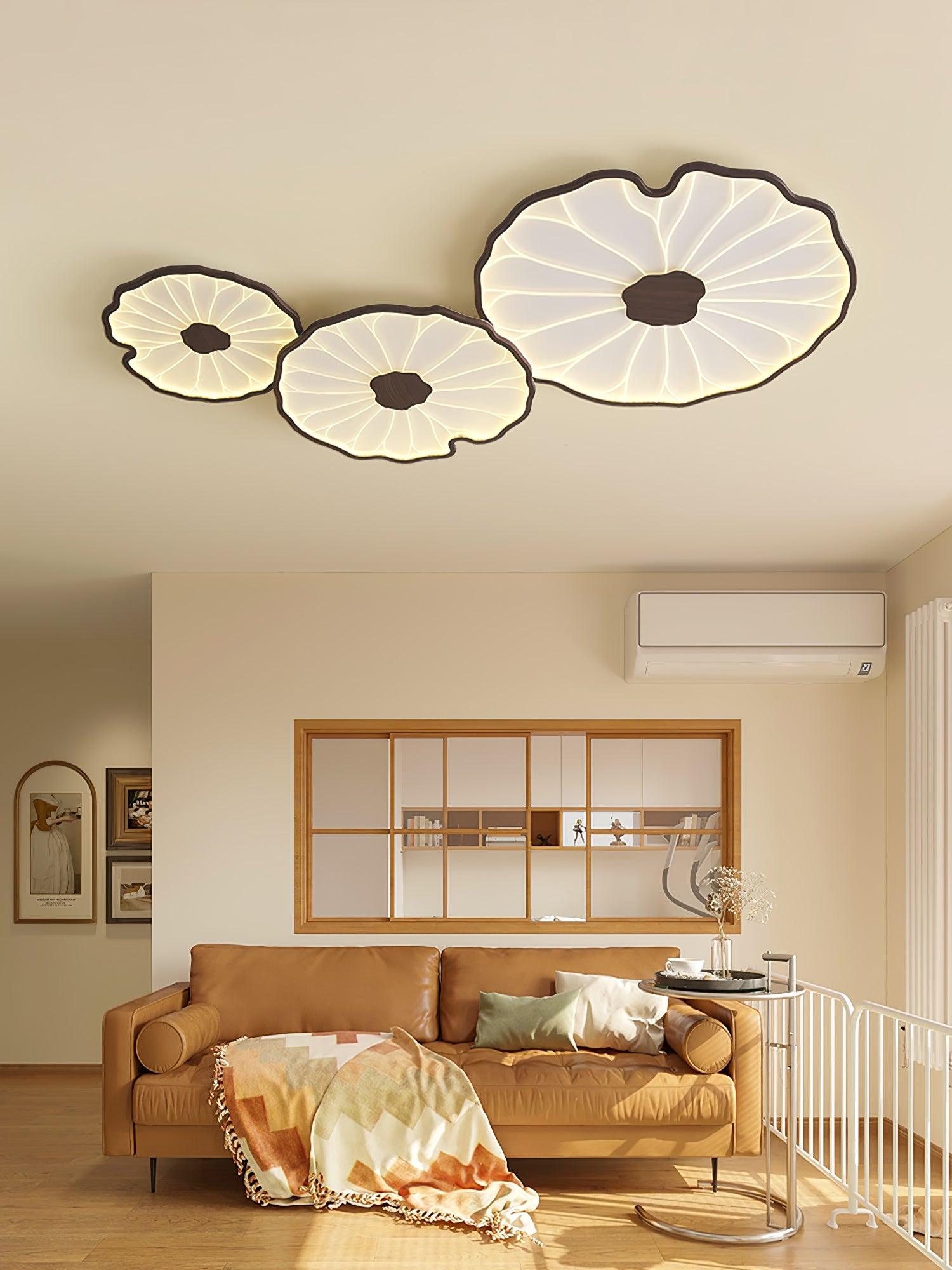 lotus-leaf-acrylic-ceiling-lamp-anzaz-Hydrographic Nature Wood Grain Finish-21