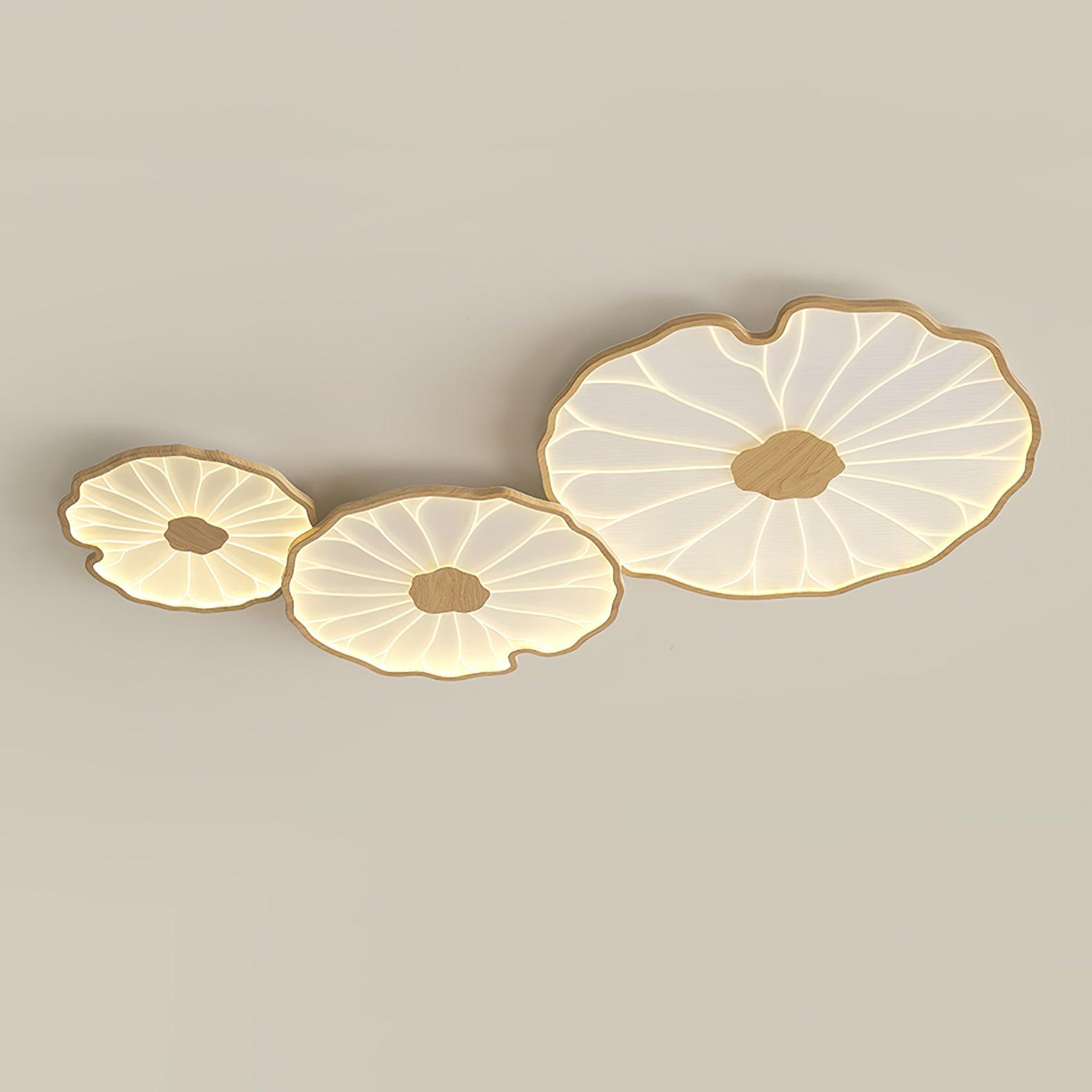 lotus-leaf-acrylic-ceiling-lamp-anzaz-Hydrographic Nature Wood Grain Finish-14